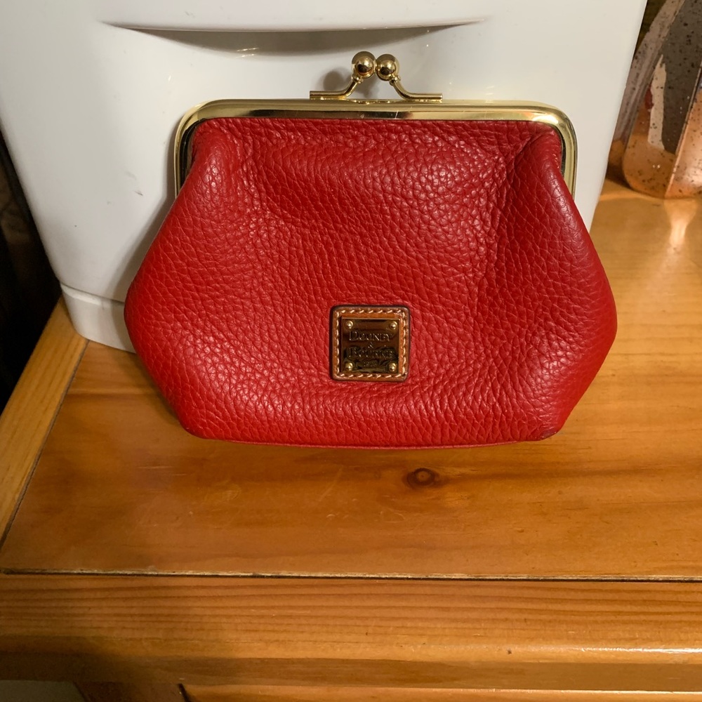 Dooney and Bourke Kisslock Coin Purse